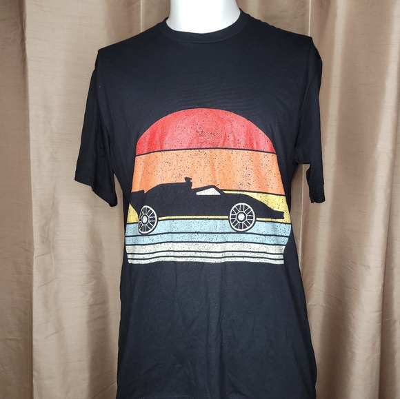 Port and Company Other - Retro Vintage Formula Motor Sport Racing Men's Short Sleeve Graphic T-Shirt - XL